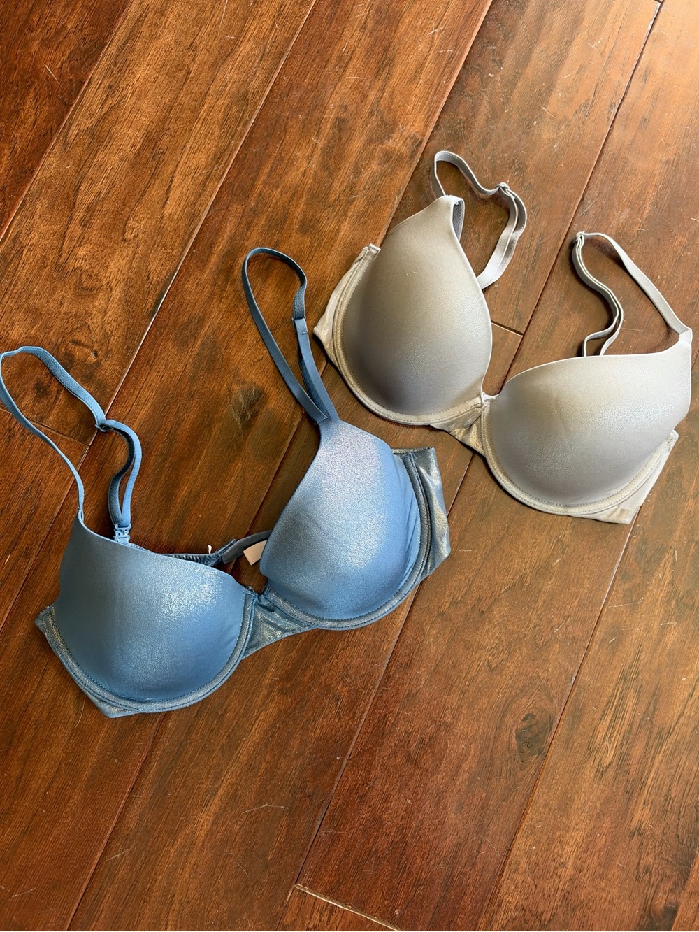 2 Victorias Secret Demi Bras w/ underwire